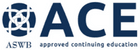 ASWB (ACE) logo denoting approval