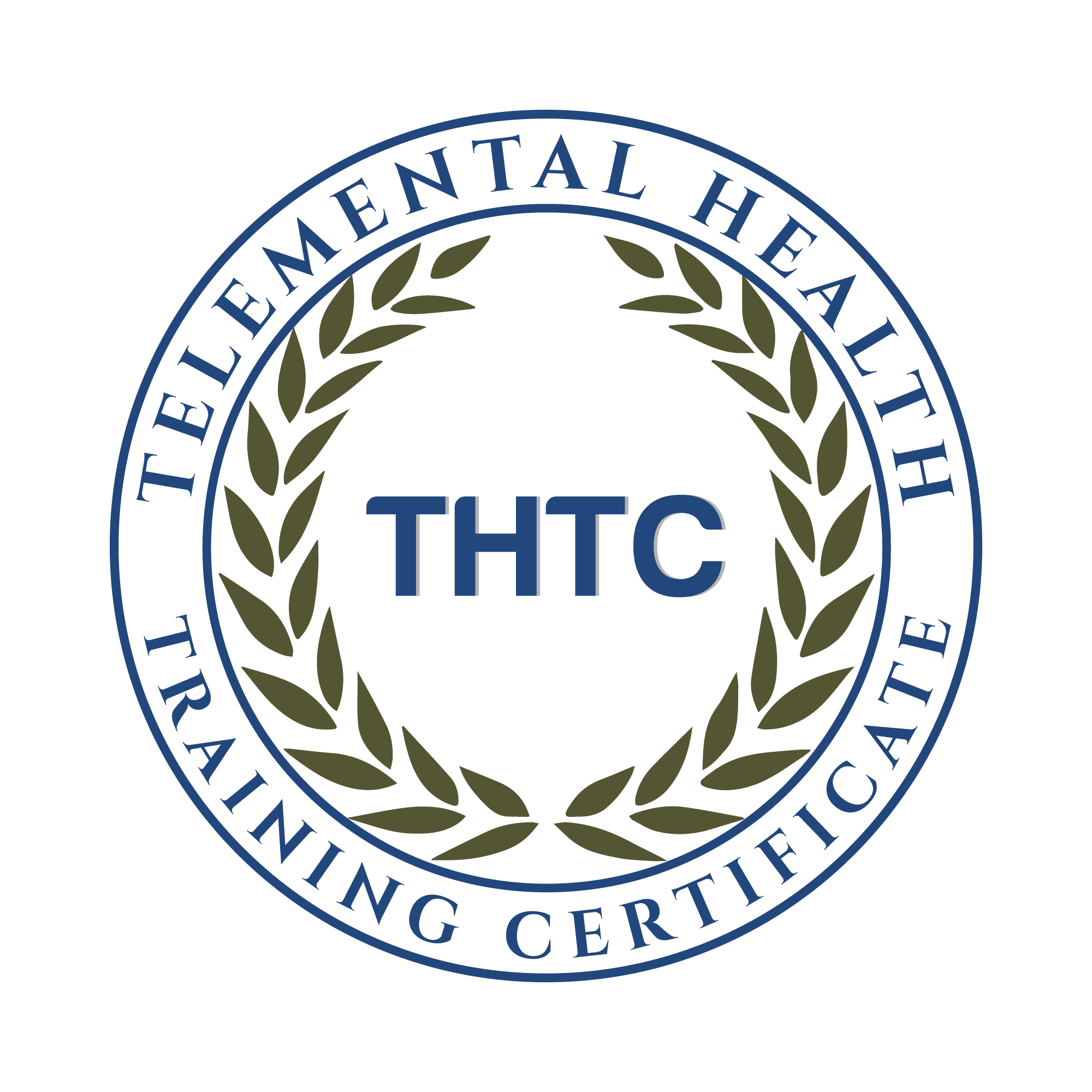 Telemental Health Training Certificate (THTC) badge