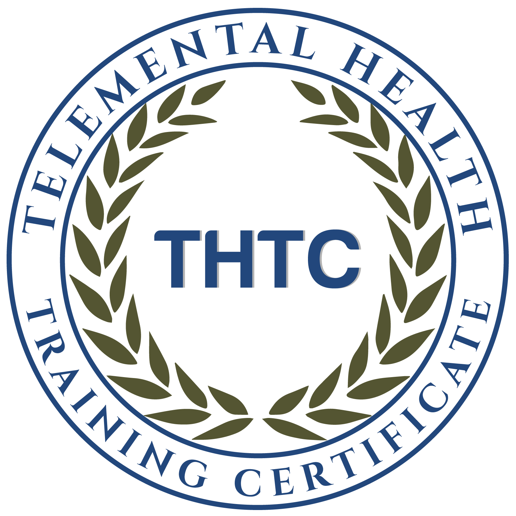 Telemental Health Training Certificate (THTC) Seal