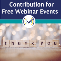 Contribution for Free Webinar Events