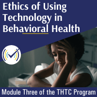 Concerned Female depicting Ethics of Using Technology in Behavioral Health 