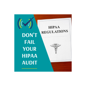 Note for passing HIPAA regulations