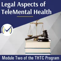 Judge's Gavel representing Legal Aspects of TeleMental Health, Online Self-Study
