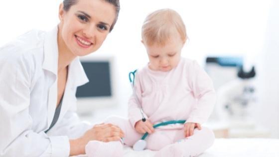 Pediatricians & baby -U.S. Pediatricians Urge Lawmakers for Telehealth Funding